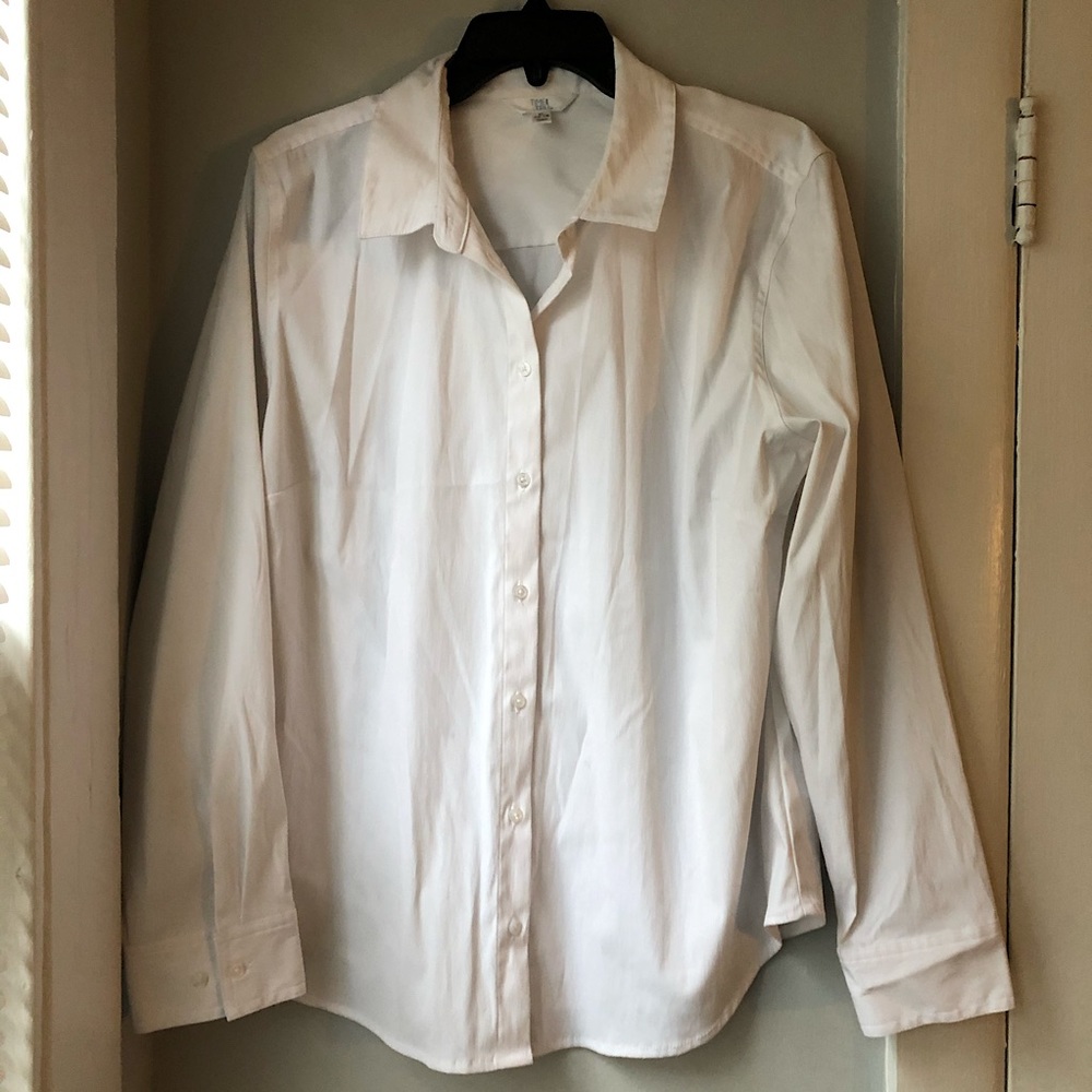 XL White Button Down